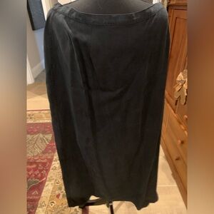 Valerie Stevens Black Maxi Skirt